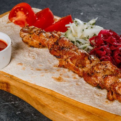 Шашлык из куриного бедра