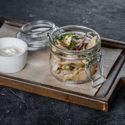 Грузди белые «Командирские» с чесноком