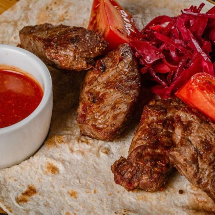 Шашлык из мякоти барашка