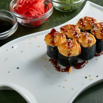 Запечённый мини тунец