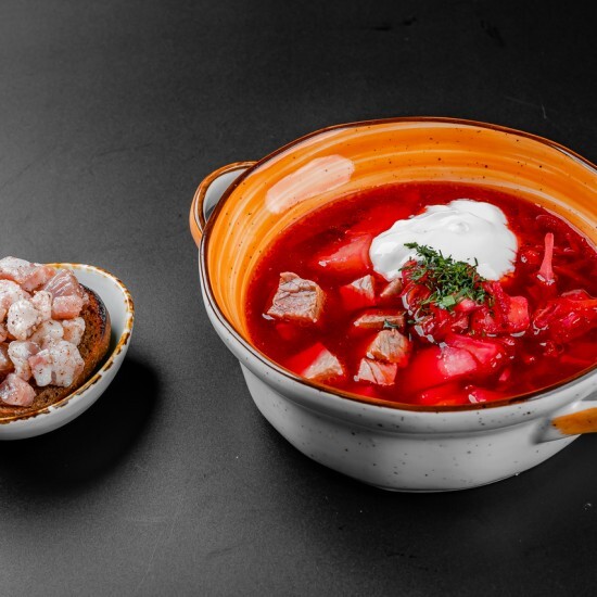 Борщ с говядиной