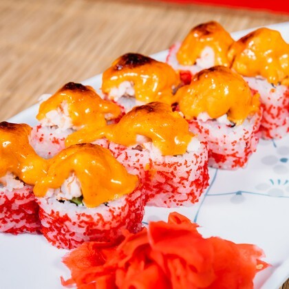 Ролл  «Мидии  Hot»