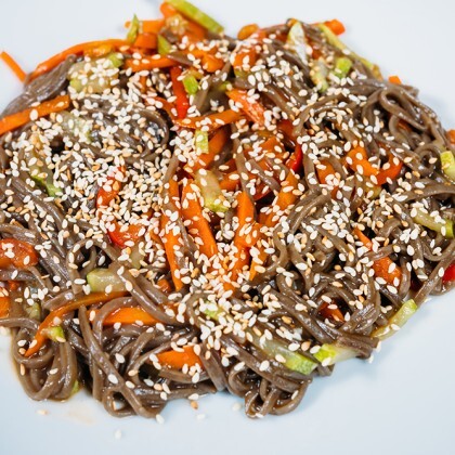 Яки соба (гречневая лапша)