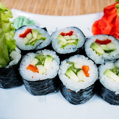 Ролл «Ясай» из свежих овощей
