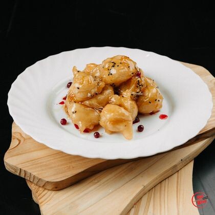 Яблоки в карамели