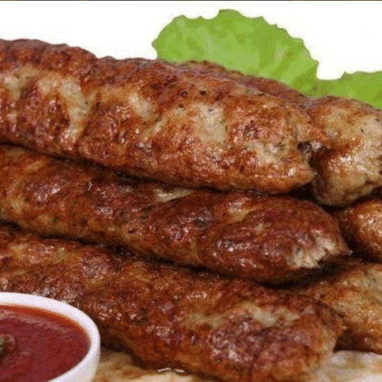 Люля-кебаб (из курицы + баран)