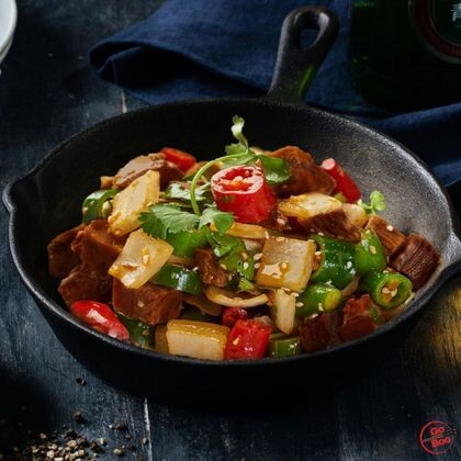 Говядина хрустящая острая