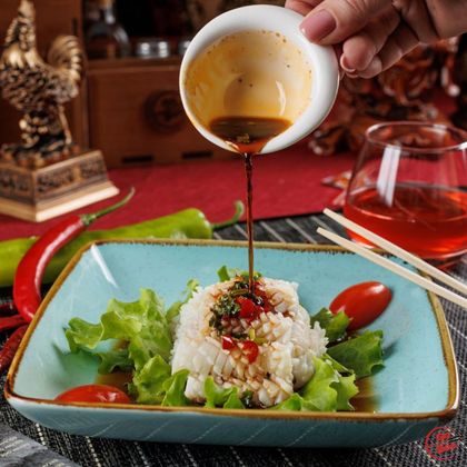 Салат из кальмаров