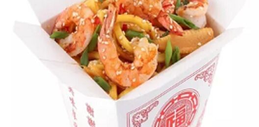 Вок с морепродуктами