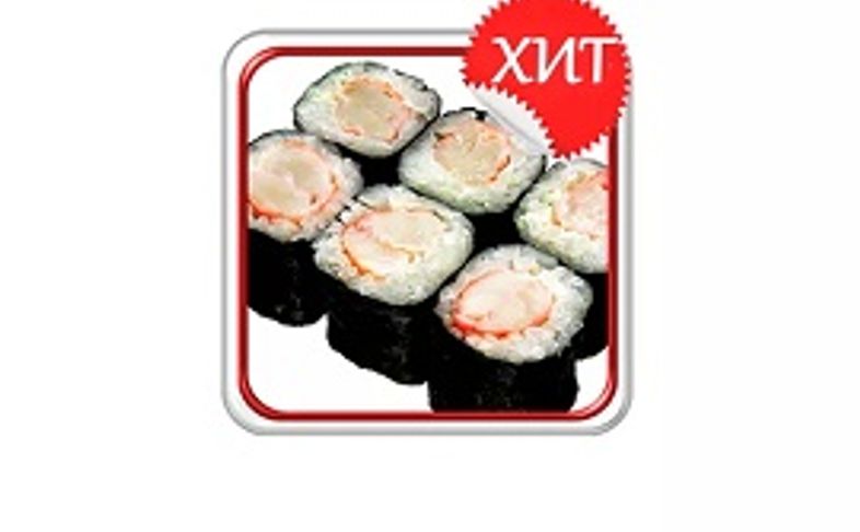Ролл «Креветка с сыром»