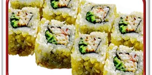 Ролл «Спайси краб в кляре»