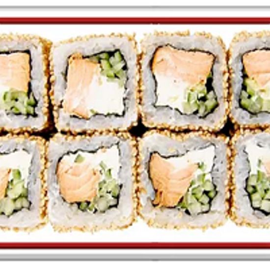 Ролл «Лосось в кляре»