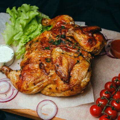 Курица на гриле