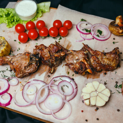 Барашек на кости