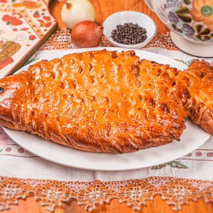 Пирог с горбушей