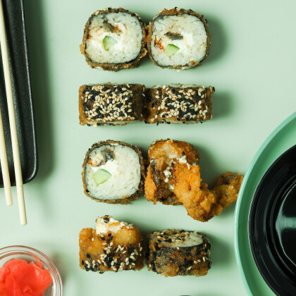 Ролл «Дракон» (теплый)