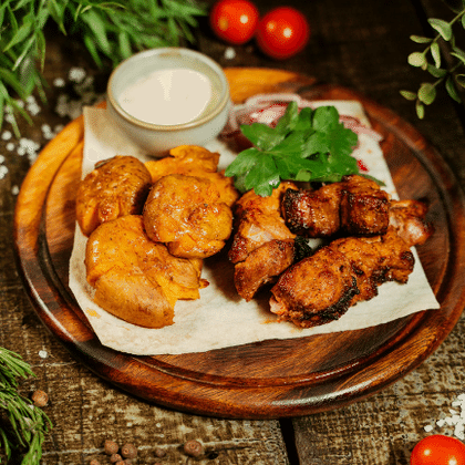 Шашлык из свиной шеи