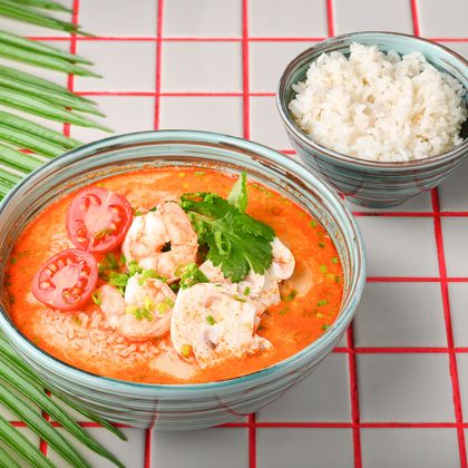 Том Ям с морепродуктами