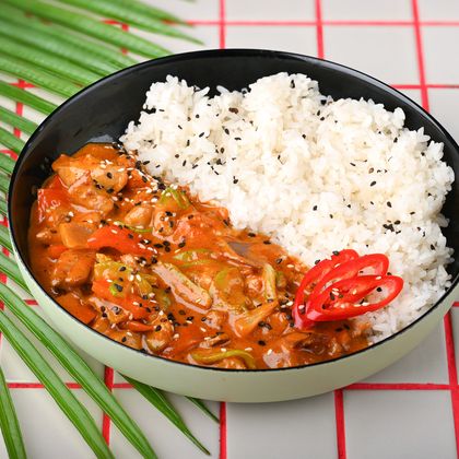 Чикен карри с рисом