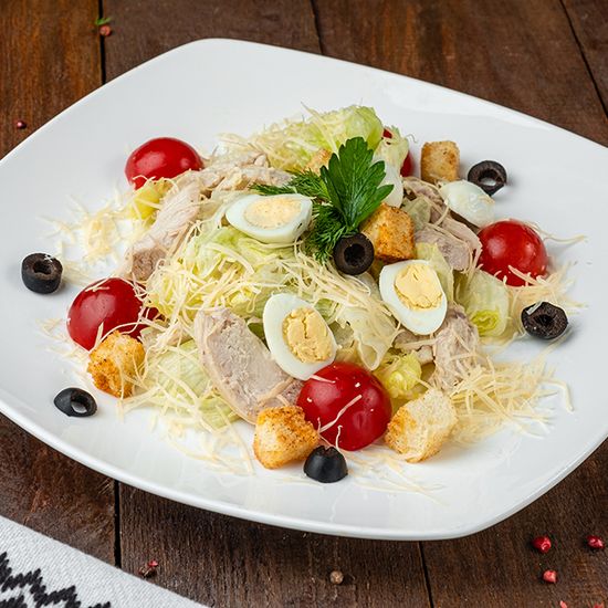 Салат «Пан Цезарь» с курицей
