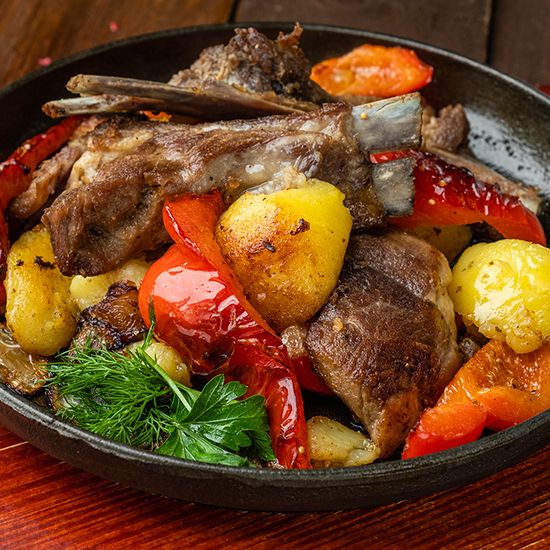 Баранина с картошечкой
