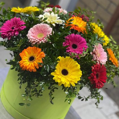 Композиция с герберой 17