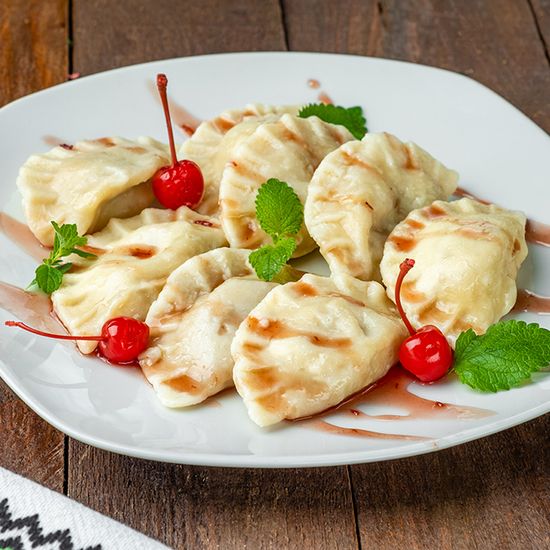 Вареники с вишней