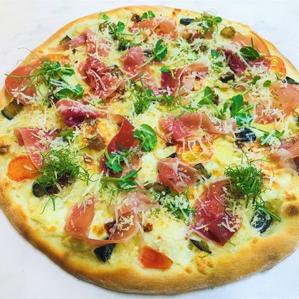 Пицца «Ди Парма» (Авторский рецепт)