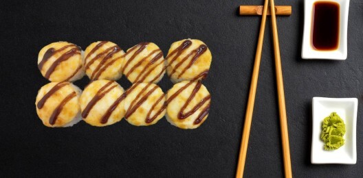 3507 Запеченный ролл Цезарь