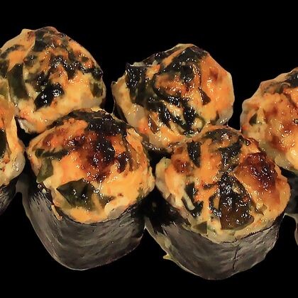 Запеченный ролл «Унаги вакаме»