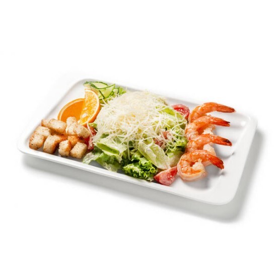 Салат «Цезарь с креветкой»