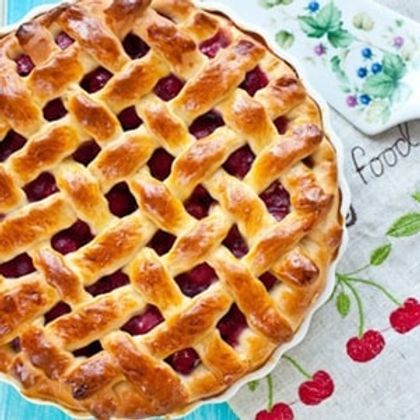 Пирог с вишней