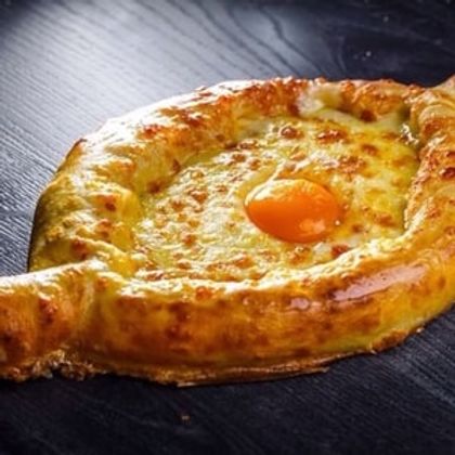 Хачапури "По-Аджарски" с фермерским сыром