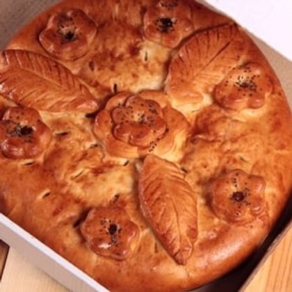 Венгерский пирог с творогом и цедрой