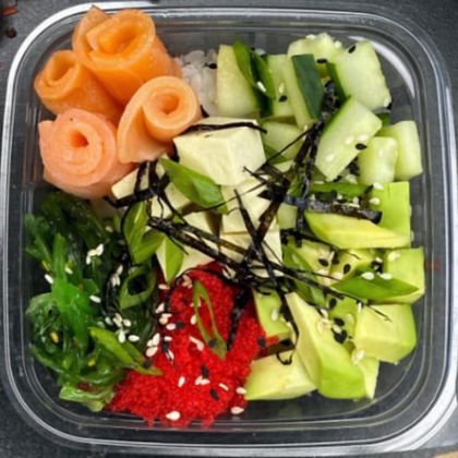 ПОКЕ с лососем