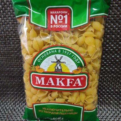 Макароны «Макфа» ракушки