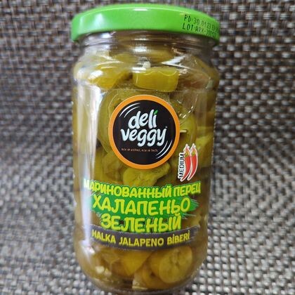 Маринованный перец «Халапеньо» зелёный