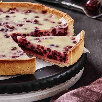 Брусничный тарт