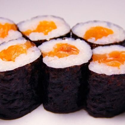 Мини-ролл с Лососем