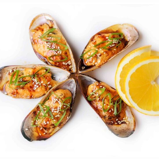 Мидии запеченые 1 шт.