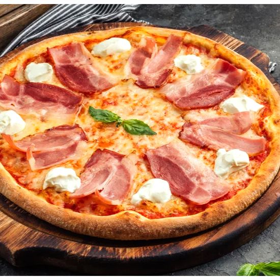 Пицца «Сыр и бекон»