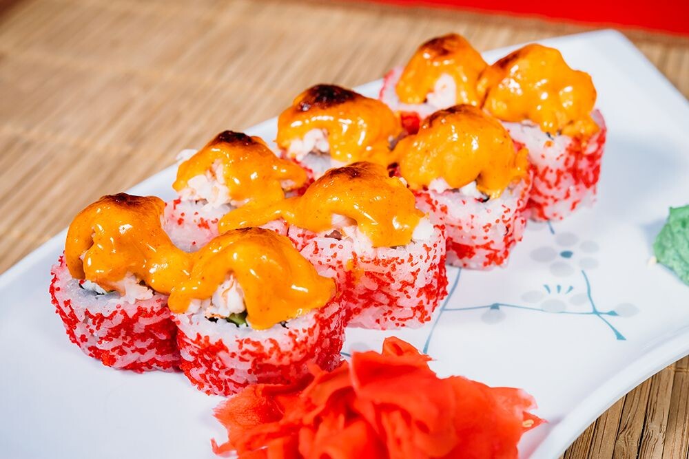 Ролл  «Унаги  Hot»