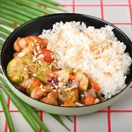 Курица в кисло-сладком соусе