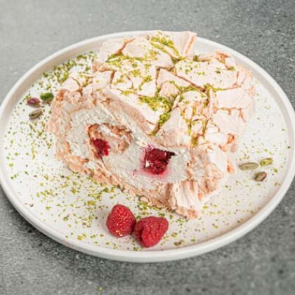 Меренговый рулет