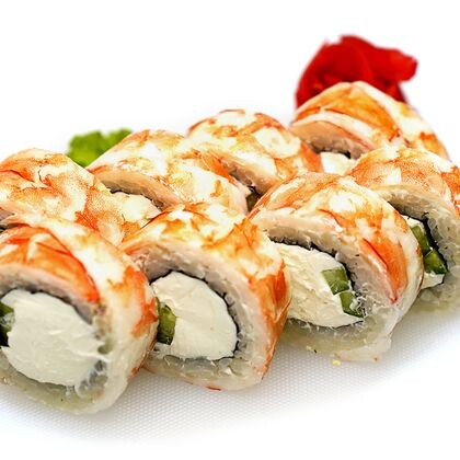 Ролл « филадельфия» премиум с креветкой