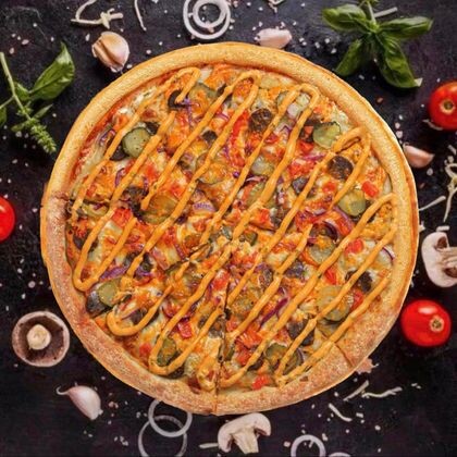 Пицца «Чизбургер»