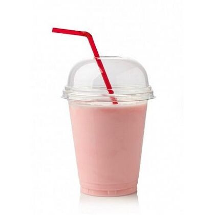 Молочный коктейль с сиропом