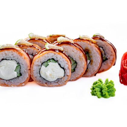 Ролл Филадельфия запеченная премиум