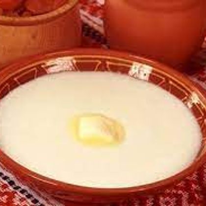 Каша манная с изюмом