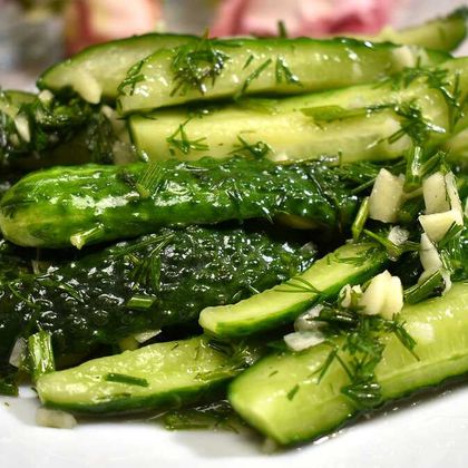 Малосольные огурчики